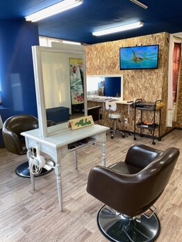 椅子が大きくゆったりできる、見晴らしの良い空間が自慢◎初めての方も緊張せずにリラックスできて嬉しい♪