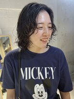 コフィー バイ メルト 吉祥寺(cofy by melt)&nbsp;【三ツ井純】くせ毛風レイヤーボブパーマ レイヤーカット