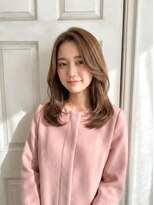 アロマヘアルーム 横浜店(AROMA hair room)&nbsp;前髪なし/似合わせカット/ブラウンベージュ/髪質改善/レイヤー