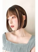 ミニボブ髪質改善