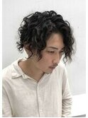 メンズパーマ・スパイラルパーマ・メンズヘア・外国人風パーマ