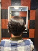 ヘア アパース(hair a paz)&nbsp;前下がりショートボブ