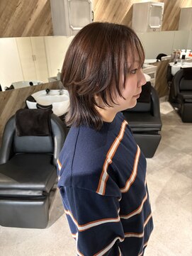 アイリー 名古屋(A/LEE) ウルフカット/レイヤーカット/レッドブラウン