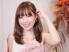 前髪ポイント縮毛+3stepトリートメント　7,700円