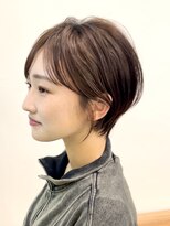 ビューエヒメ(VIEW EHIME)&nbsp;小顔黒髪レイヤーカット×アッシュカラー20代30代40代
