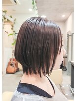 コモレビ(ko.mo.re.bi)&nbsp;ヘアドネーション×自然な縮毛矯正ボブ