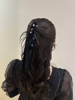 セブンベルベット(7 Velvet)&nbsp;カチモリハーフアップ