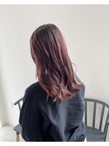 ヒュー(HUE)&nbsp;エアリーロングとイヤリングカラー