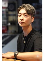 エスケイブ(S/CAVE)&nbsp;かきあげアップバング×ホワイトメッシュ