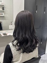 アルター(aL ter)&nbsp;黒髪メルティカラー ウルフミディシースルーバング 鎌取