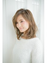 アリー(Allee)&nbsp;ミディアム～ホワイティーアッシュベージュ☆彡