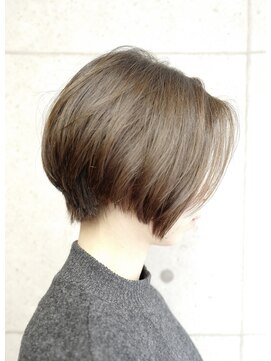 ア セカンド 清藤美容室第弐號(a sekand) 大人きれいなショートボブスタイル