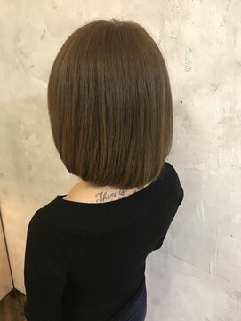 ヘア ラボ ニコ 藤沢店(hair Labo nico...) マットアッシュボブ