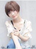 似合わせカットでつくるナチュラルショート 「横浜/髪質改善」