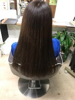 アスパイア(ASPIRE)&nbsp;セシルカットフリンジカール×30代大人かわいいココアブラウン