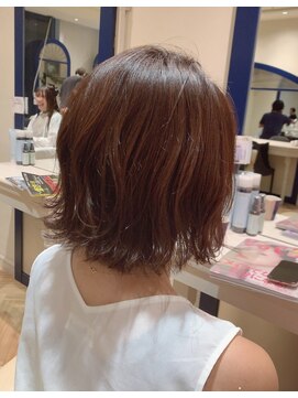 ロンドプランタン 恵比寿(Lond Printemps) 【Lond printemps水野】ワンレン切りっぱなし外はねボブ