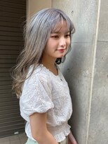 ヘアーライズ 池袋東口店(hair RISE)&nbsp;透明感チャコールグレー