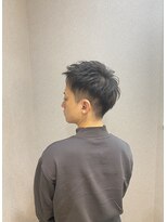 ウェッジ プレミアムヘアーサロン(WEDGE)&nbsp;黒髪 × モテ髪ツーブロックショート