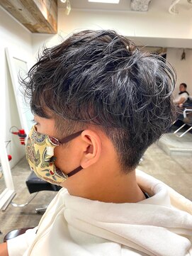 ミラバイグリーン(Mira by green) 【担当SEKI】ツーブロック×ニュアンスパーマ【マッシュ】