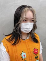 ソーコ 渋谷(SOCO) *【SUN】インナーカラー × ホワイトブロンド