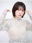 □外ハネボブ□【高田馬場/髪質改善/ショート】