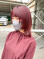 トゥコ(tuco)&nbsp;ピンクレッド　ピンクカラー　暖色系カラー　イルミナカラー