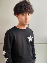 コーゾーギンザ 上野御徒町店(KOZO GINZA)&nbsp;【20代men's】アップバングツイストスパイラル/波巻パーマ