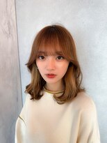 ルームバイシー 新宿(Loom. by Sea)&nbsp;韓国前髪×ショコラアッシュ【韓国ヘア/髪質改善/新宿】