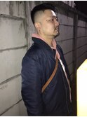 アップバング/ツーブロックマッシュ/コンマヘア/束感/高田馬場