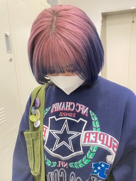 ヘアサロン ドット トウキョウ カラー 町田店(hair salon dot. tokyo color) [杉本真奈美] ルーツカラー [町田駅]モードヘア/ショートヘア