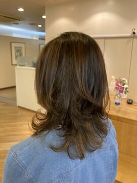 松本平太郎美容室 浦安店 大人のウルフ風/30代40代50代60代