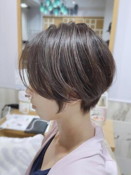 バレッタ(Barretta by neolive) 脱白髪染☆白髪ぼかしハイライト☆グレージュカラー