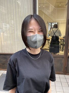 カウチ 板橋本町店(kauti) 切りっぱなしボブ