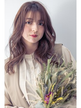 スノードロップ 高円寺店(Snowdrop) ウルフ/マチルダボブ/ピンクベージュ/インナーグレージュ/高円寺