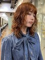 ソグ(sog)&nbsp;【ミディアムパーマ】顔まわりにレイヤーを入れたパーマスタイル