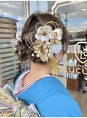 【ルチュラ折戸】成人式ツインお団子