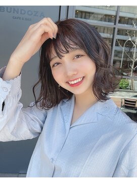 サンド 鹿児島中央(sand) @sei___sandインナーカラー/切りっぱなしボブ/鹿児島中央駅