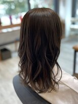 アトリエコア(Atelier Coa) ミルクティーベージュカラーくびれヘアグレージュカラー韓国