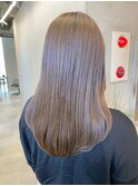 髪質改善＊ロングレイヤーグレーベージュ＊美髪【Zina船橋】