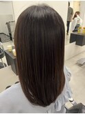 《FRAMEporto》セミロング×極ツヤストレート