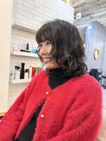 トッカ ヘアアンドトリートメント 難波店 ミディアム/レイヤー/パーマ/無造作