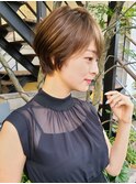 ショートボブ小顔カット大人ヘア髪質改善30代40代50代表参道青山