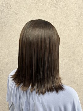 ラプト(RAPT) 切りっぱなしボブ　髪質改善ストレート
