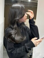 ニトバイアンキシム(nit by ahnkism)&nbsp;韓国風レイヤーカット顔まわりくびれオルチャン堀江