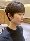 小顔ショートカット/ショートボブ/ショートヘア/ショート/カット
