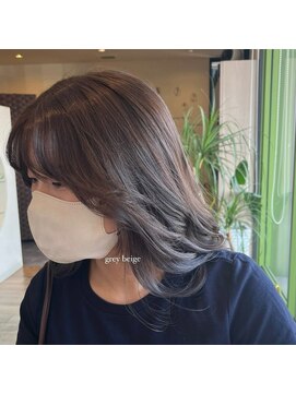 ヘアーメイク アンニコ(hair make an nico) 透明感グレージュ