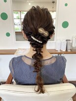 ヘアーアンドメイクアップモパ&nbsp;お呼ばれヘア