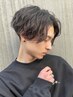 メンズカット+スパイラルパーマ+3stepトリートメント￥13000#豊橋#ウルフ#眉毛