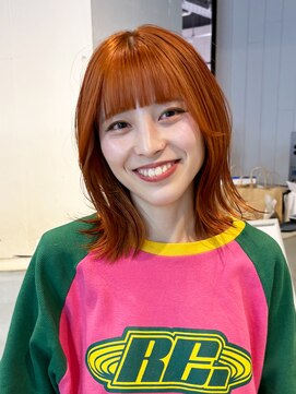 アルバム 池袋(ALBUM) マロンベージュ似合わせカットメルティカラー_F0527