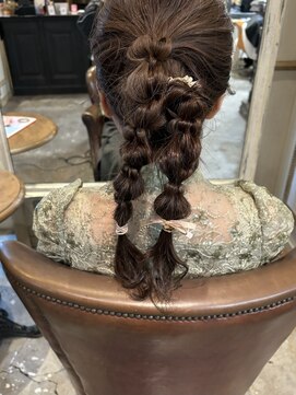 ノーリード(notre Lead) 結婚式お呼ばれヘアアレンジ